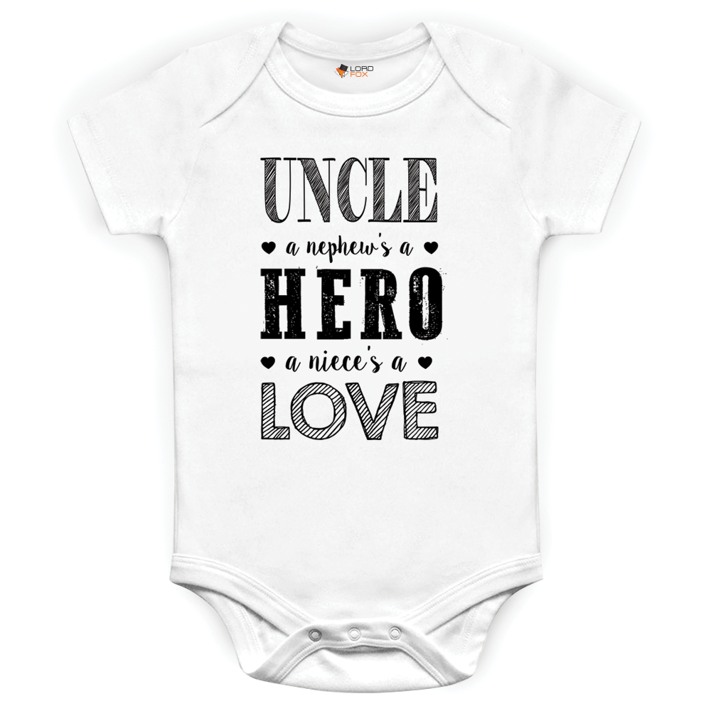 Baby Grows Love Uncle Christmas Baby Shower Gifts Boys Girls Sizes