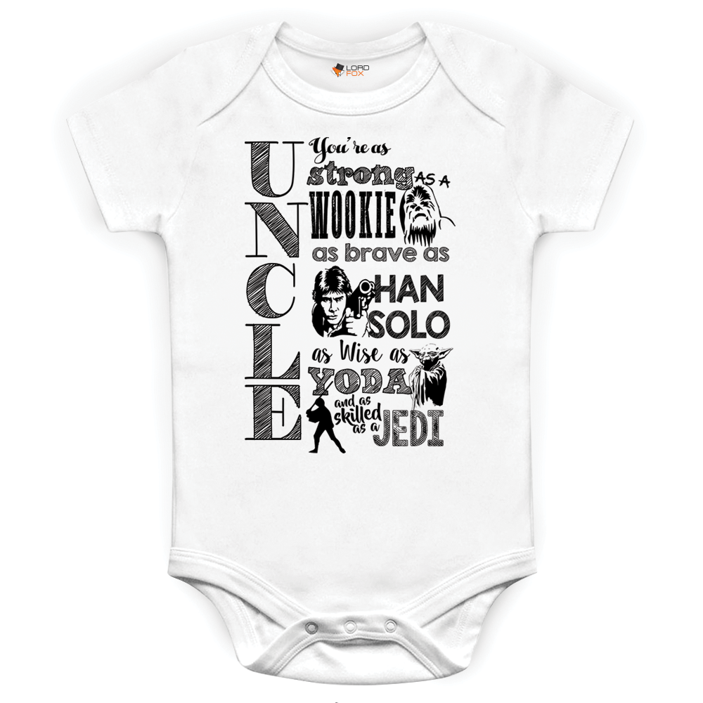 Baby Grows Star Wars Uncle Christmas Baby Shower Gifts Boys Girls