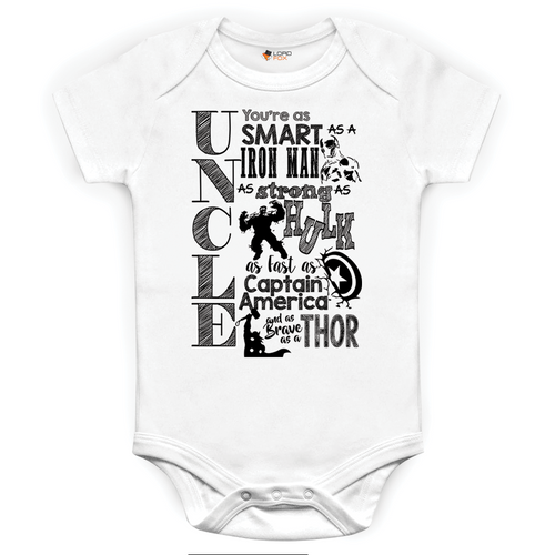 Baby Grows Marvel Uncle Hulk Thor Christmas Gifts Boys Girls Sizes