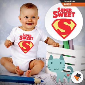 Baby Grows Superman Funny Christmas Baby Shower Gifts Boys Girls