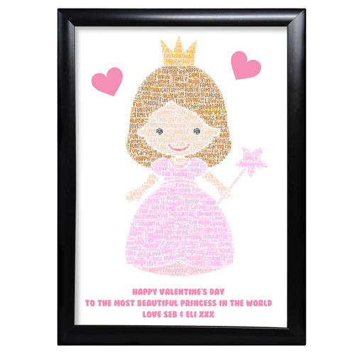 Word Art For Auntie Personalised Gifts Valentines Day Keepsake Aunty Card Print