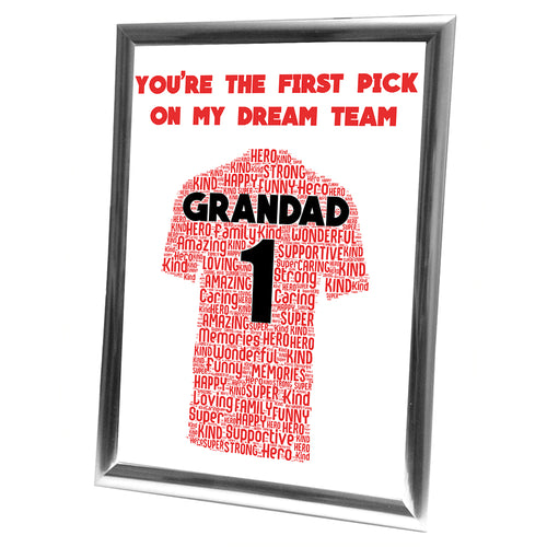 Gifts For Grandfather Christmas Present Best Word Art Print Or Card Unique Birthday Anniversary Thank You Baby Shower Keepsake Him Grandad Grandfather Dad Father Uncle Brother Grandson