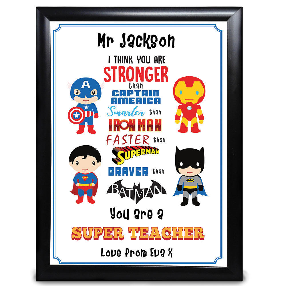 Teacher Gifts, You Are A Super Teacher Present - LordFox.com
