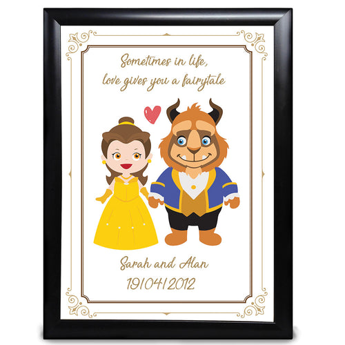 Personalised, Beauty And The Beast, Love Gives You A Fairy Tale For Him - LordFox.com