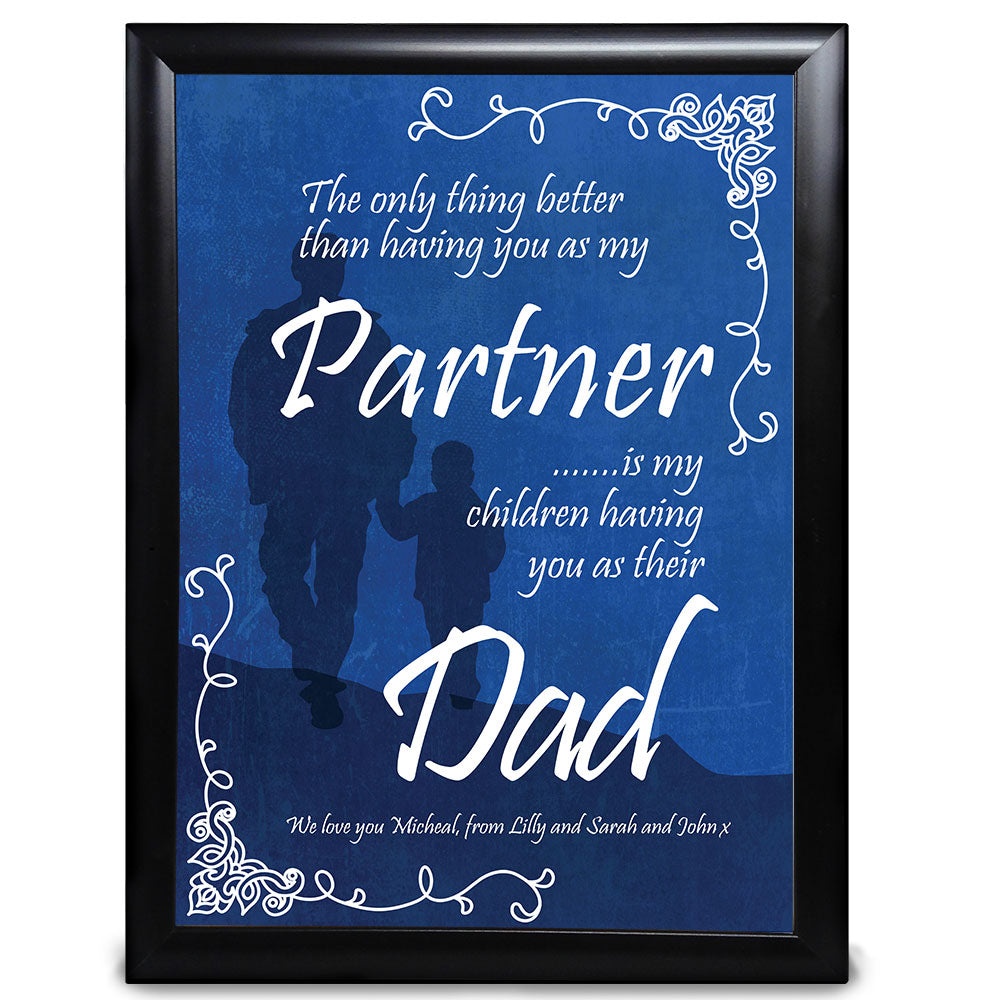 Father Gifts, The Only Thing Better Than Having You As My Partner Is My Children Having You As Their Dad - LordFox.com
