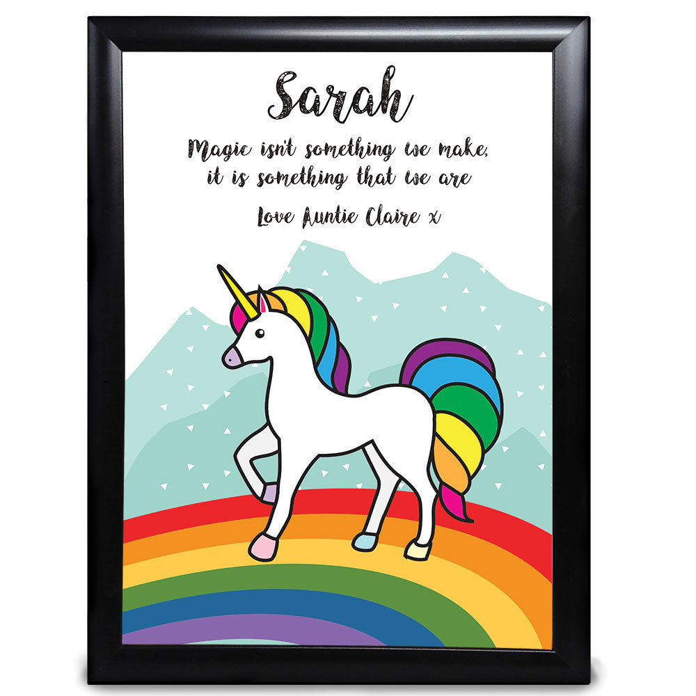 Children Gifts, Magic Isn’t Something We Make It Is Something That We Are Unicorn And Rainbow - LordFox.com