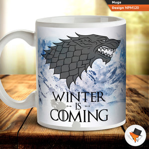 Winter is coming Game of thrones house stark inspired