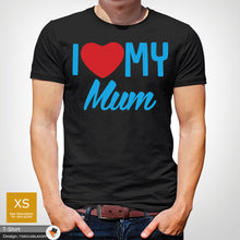 Load image into Gallery viewer, Love Mum Mens Novelty Cotton T-shirt