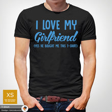 Load image into Gallery viewer, Love Girlfriend Mens Novelty Cotton T-shirt