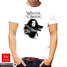 Load image into Gallery viewer, Jon Snow Mens Game Of Thrones Cotton T-shirt