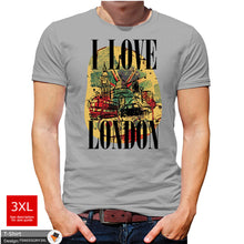 Load image into Gallery viewer, Love London Mens England Cotton T-shirt