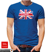 Load image into Gallery viewer, London England Mens Great Britian Cotton T-shirt
