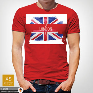 London England Mens Great Britian Cotton T-shirt