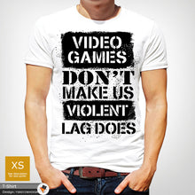 Load image into Gallery viewer, Video Games Mens Gaming Gamer Cotton T-shirt
