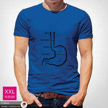 Load image into Gallery viewer, Irish Drinking Mens Blue St Patricks Cotton T-shirt