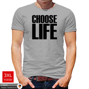 Choose Life Mens Wham Cotton T-shirt