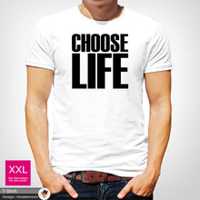 Load image into Gallery viewer, Choose Life Mens Wham Cotton T-shirt