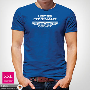 Alien Covenant Mens Movie Cotton T-shirt