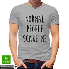 Load image into Gallery viewer, Normal People Mens Scare Me Cotton T-shirt
