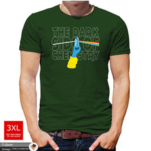 Load image into Gallery viewer, Dark Chemistry Mens Green Science Cotton T-shirt