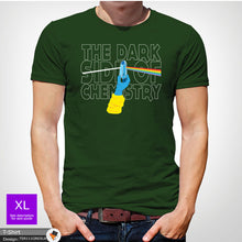 Load image into Gallery viewer, Dark Chemistry Mens Green Science Cotton T-shirt
