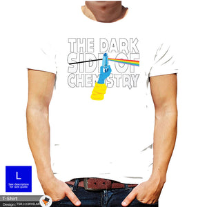 Dark Chemistry Mens Green Science Cotton T-shirt