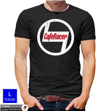 Load image into Gallery viewer, Bike Racer Mens Caf? Cotton T-shirt