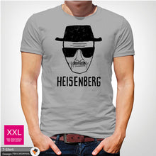 Load image into Gallery viewer, Heisenberg Walter Mens Blue Breaking Bad Cotton T-shirt