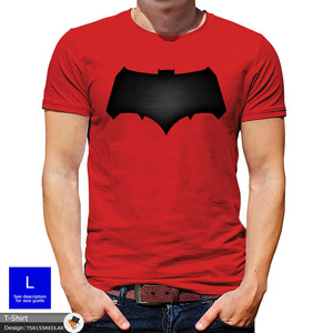 Batman Superman Mens Blue DC Comics Cotton T-shirt